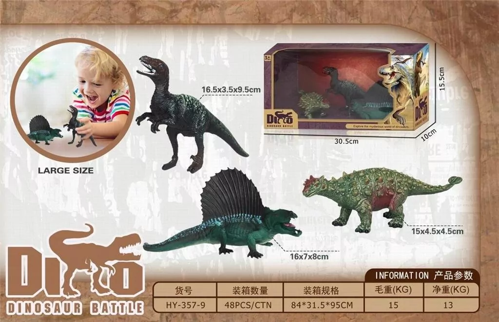 Zestaw dinozaurów - tantis.pl