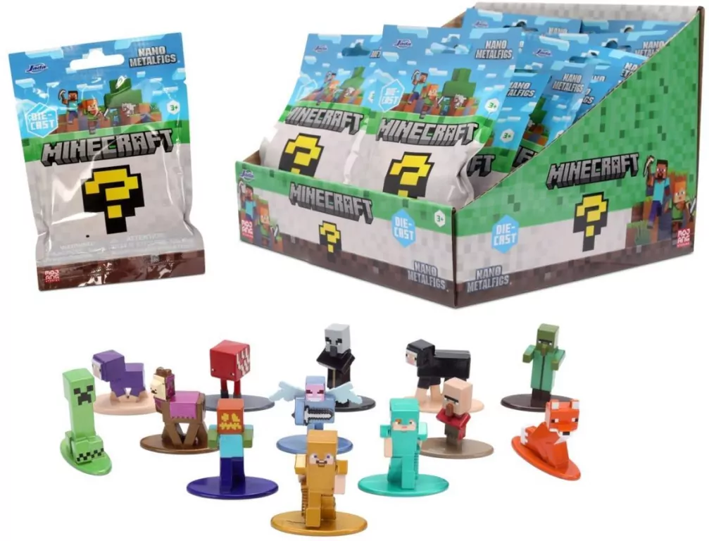 Jada Minecraft Metal fig BP 4cm MIX - tantis.pl