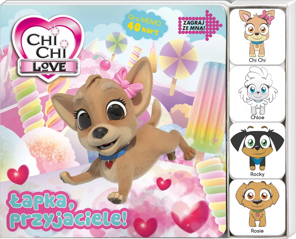 Chi Chi Love. Zagraj ze mną! Łapka, przyjaciele! - tantis.pl