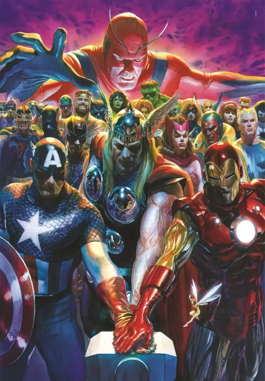 Puzzle 1000. Compact Marvel the Avengers - tantis.pl