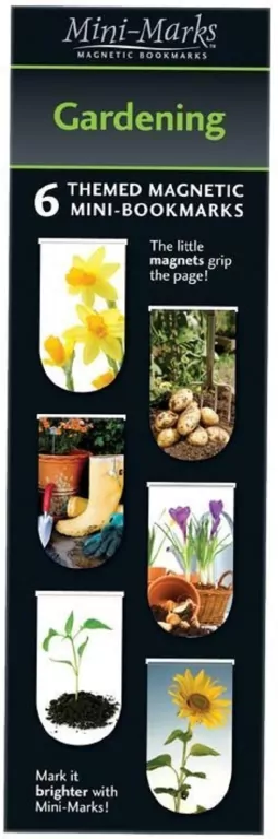Zakładki magnetyczne. Gardening 6 szt. - tantis.pl