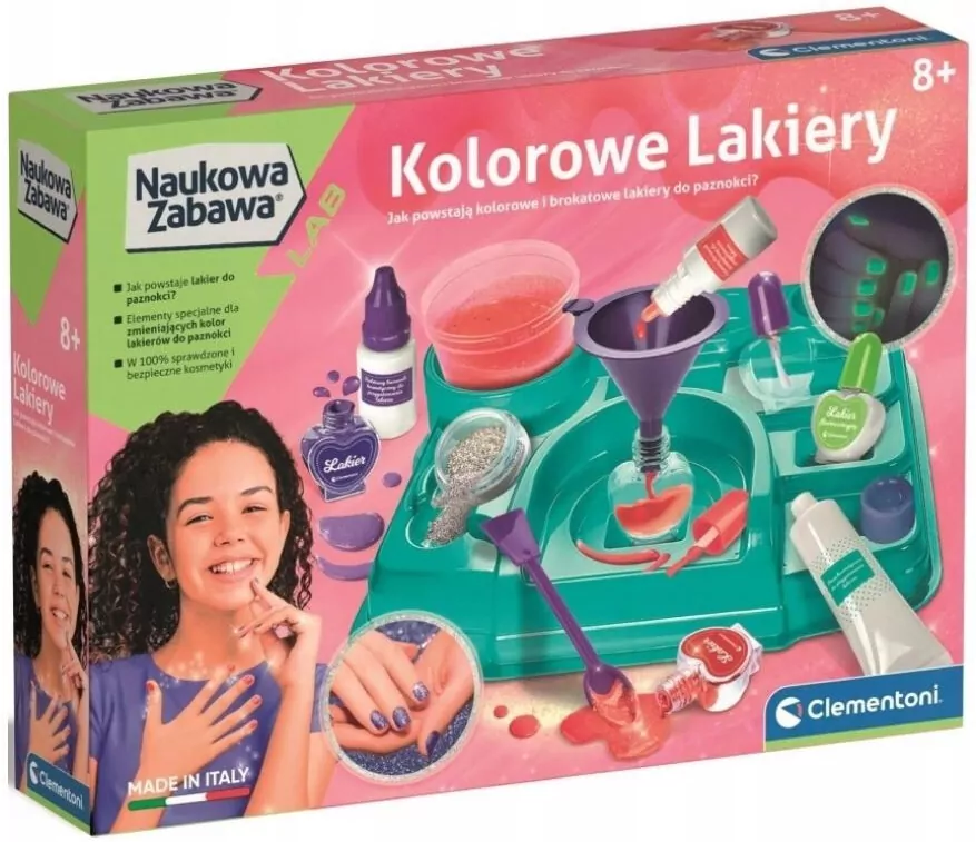 Kolorowe lakiery. Naukowa zabawa - tantis.pl