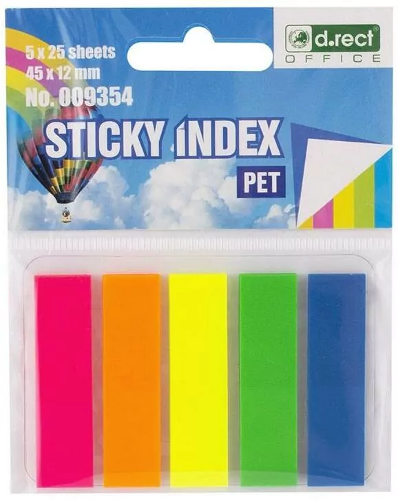 Zakładki indeksujące 45 x 12 mm - tantis.pl