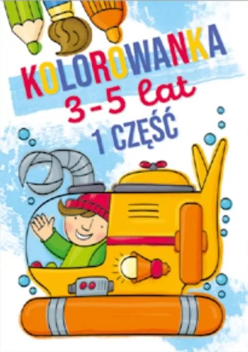 Kolorowanka 3-5 lat, część 1 - tantis.pl
