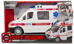 Ambulans ze światłem i dźwiękiem