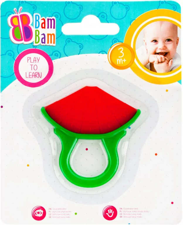 Gryzak dla dzieci Arbuz BAM BAM - tantis.pl
