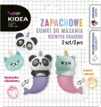 Gumki zapachowe kotek i panda 2 szt. - tantis.pl
