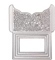 Wykrojnik - Składane zaproszenie 12,1cm x 14,4cm - tantis.pl