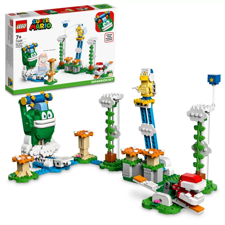 LEGO® Super Mario. Big Spike i chmury — zestaw rozszerzający. 71409 - tantis.pl