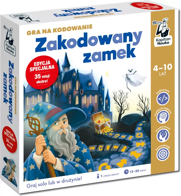 Zakodowany zamek. Gra na kodowanie. Edycja specjalna - tantis.pl