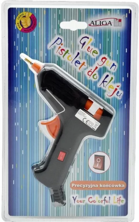 Pistolet do kleju z precyzyjną końcówką 10W - tantis.pl