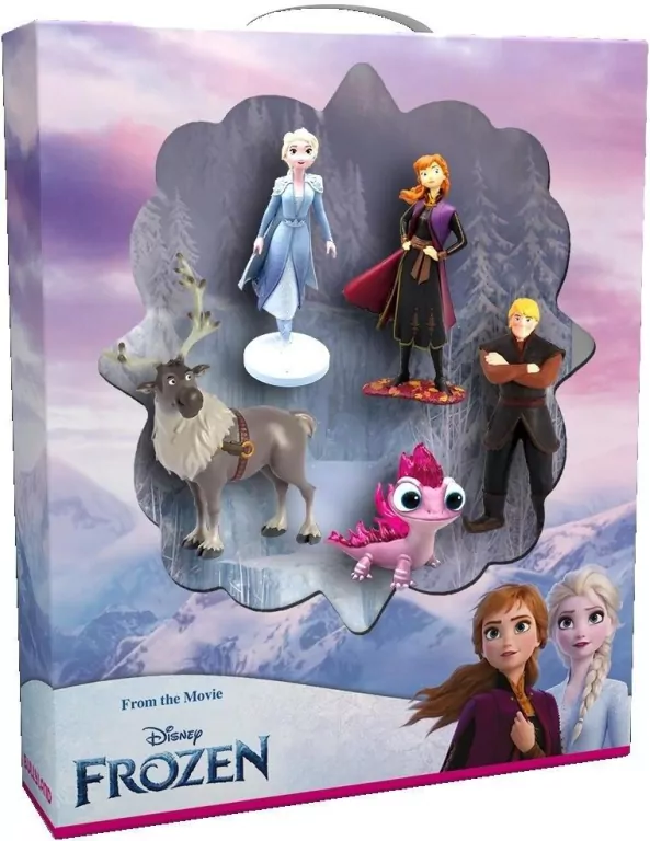 Frozen II - zestaw 5 figurek w pudeŁku - tantis.pl