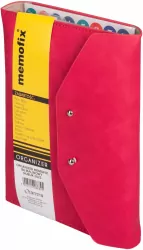 Organizer 2026 B6 nubuk malinowy