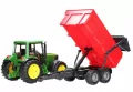Traktor John Deere 6920 z wywrotką czerwoną - tantis.pl