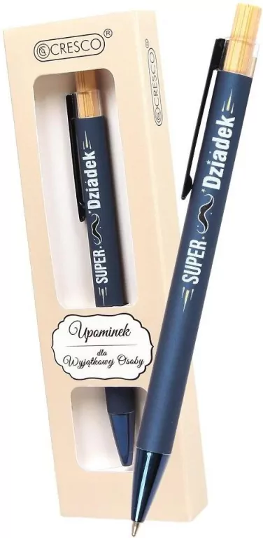 Długopis na Dzień Dziadka- Super Dziadek w etui - tantis.pl