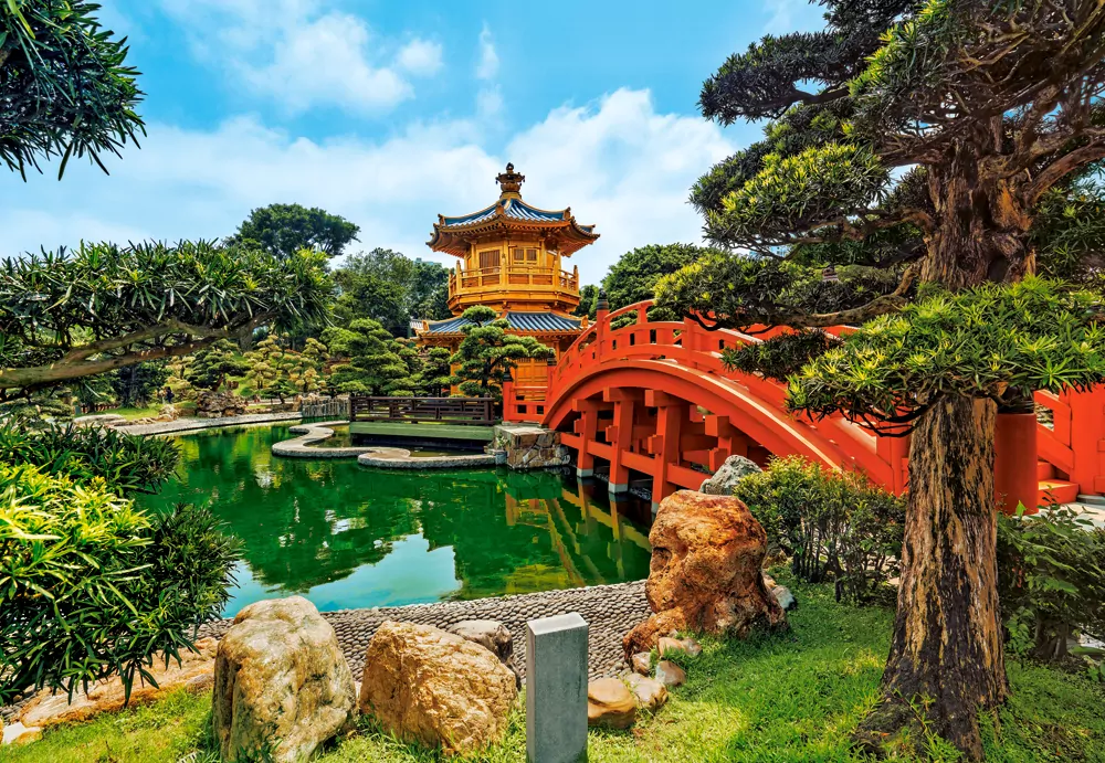 Puzzle 1000. Nan Lian Garden, Hongkong. 104932 - tantis.pl