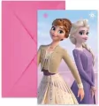 Zaproszenia Frozen 2 - 6 sztuk - tantis.pl