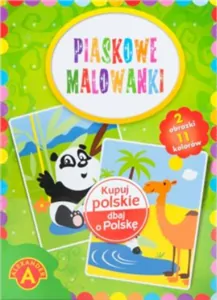Piaskowe malowanki - Panda i Wielbłąd - tantis.pl