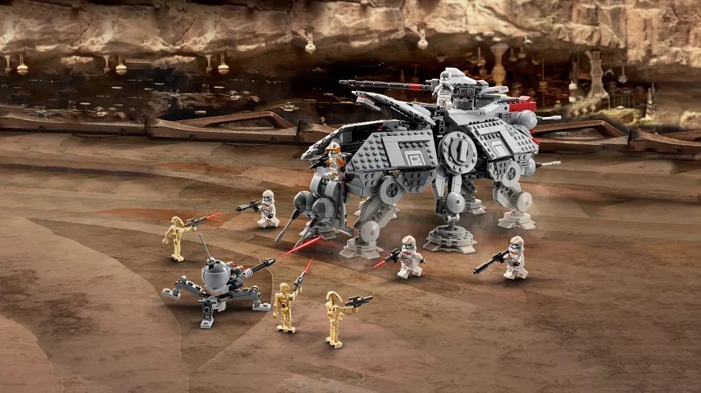 LEGO® Star Wars. Maszyna krocząca AT-TE. 75337 - tantis.pl