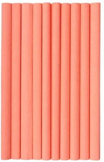 Bibuła marszczona łososiowa 50x200cm - tantis.pl