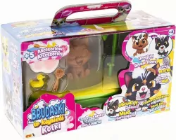 Brudaski w kąpieli Kotki - Fiołek z wanną