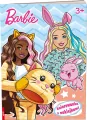Barbie. Kolorowanka z naklejkami - tantis.pl