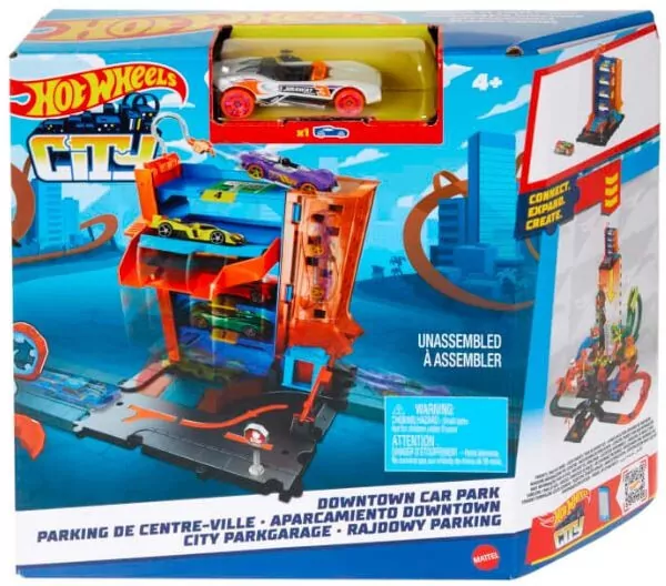 Hot Wheels City. Mały zestaw z autkiem - tantis.pl