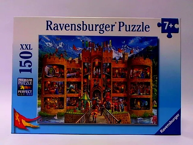 Puzzle 150. Widok na zamek rycerski XXL - tantis.pl