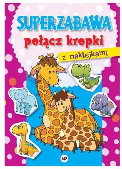 Połącz kropki - żyrafa. Superzabawa - tantis.pl