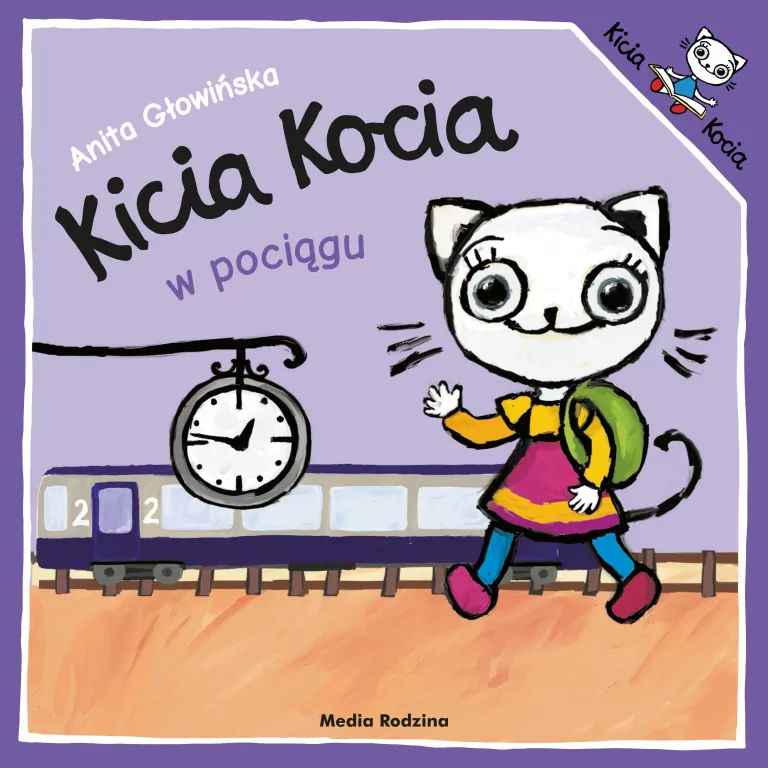 Kicia Kocia w pociągu. Kicia Kocia - tantis.pl