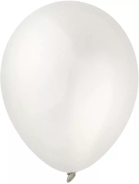Balony Decomex metallic Pearl White - tantis.pl