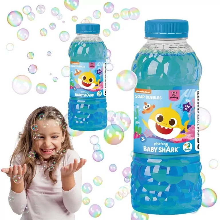 Mega bańki mydlane Baby Shark 450ml - tantis.pl
