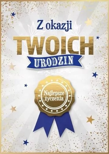 Karnet Urodziny - tantis.pl