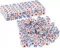 Kostka do gry kolorowe oczka 1.6cm - tantis.pl
