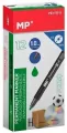 Marker permanentny 1,0mm do CD/DVD zielony (12szt) - tantis.pl
