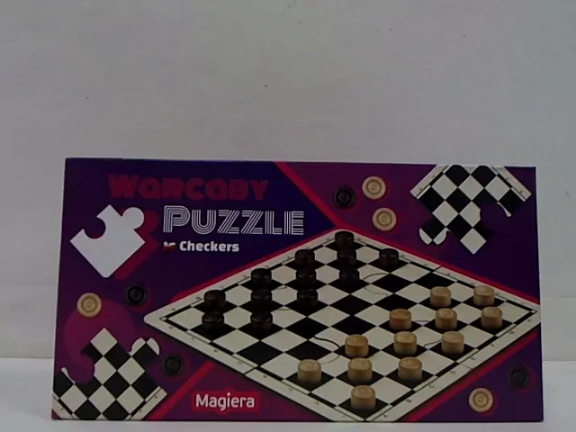 Warcaby Puzzle MAGIERA - tantis.pl
