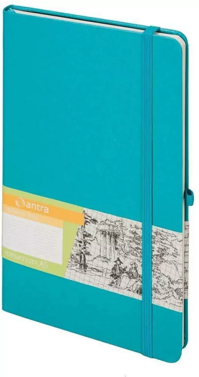 Antra. Notes A5 Linia Romantyzm. Turkusowy - tantis.pl