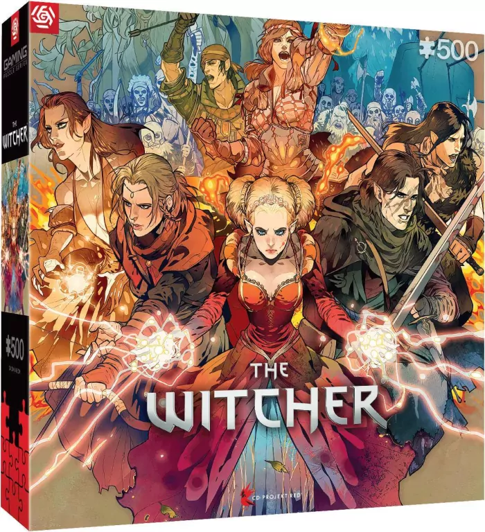 Puzzle 500. Wiedźmin: Scoia'tael - tantis.pl
