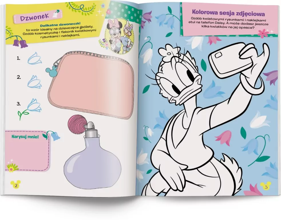Disney Minnie. Kwiaty - tantis.pl