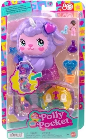 Polly Pocket Owieczkorożec - Kraina snów Zestaw - tantis.pl