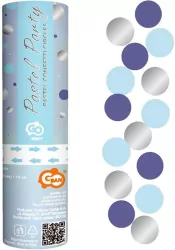 Konfetti pneumatyczne kółka, 15 cm