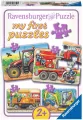 Ravensburger. W pracy. Puzzle 2/4/6/8 elementów - tantis.pl