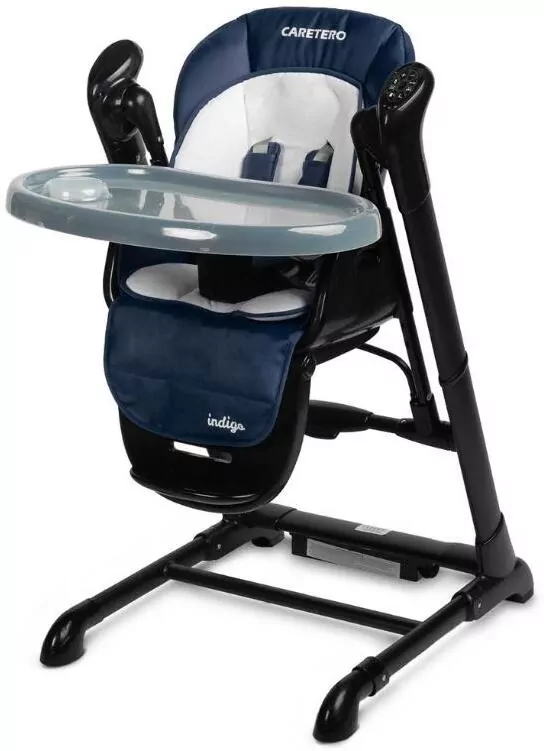 Caretero Krzesełko + huśtawka Indigo black navy - tantis.pl
