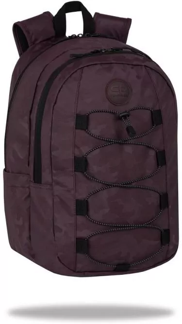 Plecak 2-komorowy. Coolpack Trooper Burgundy - tantis.pl
