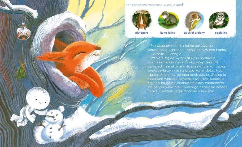 Wiewiórka z lasu. Tuli Tuli opowiada, kto gdzie mieszka - tantis.pl