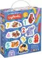 Puzzle do pary. Cyferki. CzuCzu - tantis.pl