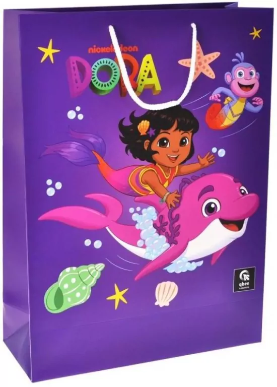 Torba papierowa L Dora Podróżniczka - tantis.pl