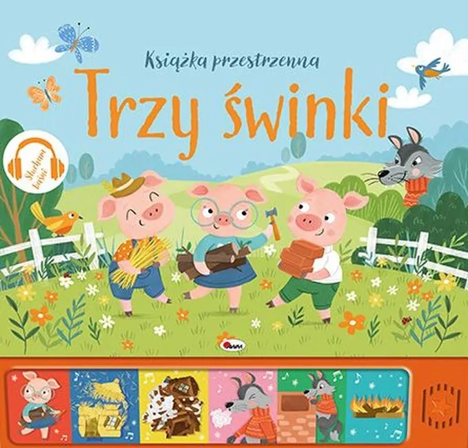 Trzy świnki. Słucham baśni - tantis.pl