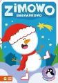 Kolorowanki z naklejkami. Zimowo bałwankowo - tantis.pl