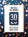 Karnet Urodziny 30 - tantis.pl